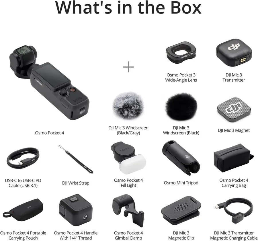 Dji Osmo pocket 4 Creator Combo photo 3